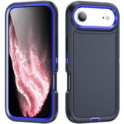 Mobigear Rugged iPhone Air Plástico rígido Capa traseira Antichoque - Azul escuro