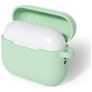 Mobigear Colors Apple AirPods Pro 3 Suojakotelo Joustava Silikoni - Matcha Green