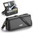 CaseMe ME30 Crossbody Phone bag - Large - Black