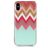 Mobigear Design iPhone XS Max TPU flexible Carcasa - Tribal Stripe