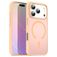 Mobigear Shockproof iPhone 17 Pro MagSafe Funda Plástico rígido Carcasa - Rouge Powder