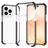 Mobigear Full Bumper iPhone 14 Pro Max Hårdt Bagsidecover Stødsikkert - Sort