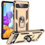 Mobigear Armor Ring Google Pixel 6a Hårdt Bagsidecover Stødsikkert med ringholder - Guld