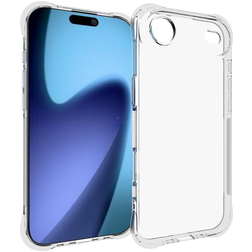 Mobigear Cushion Läpinäkyvä iPhone Air Joustava TPU Suojakuori - Läpinäkyvä