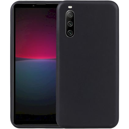 Mobigear Colors Sony Xperia 10 V Flexibel TPU Skal - Svart