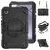 Mobigear SureGrip Xtreme Samsung Galaxy Tab A9 (2023) Capa Plástico rígido / Silicone Capa traseira + Alça de ombro + Suporte - Preto