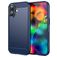Mobigear Brushed Slim iPhone 17 TPU flexível Capa traseira - Azul