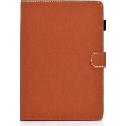 Mobigear Folio Samsung Galaxy Tab S6 Lite Funda tipo libro + Portalápices - Marrón