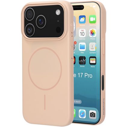 Mobiparts Slim Line iPhone 17 Pro MagSafe Hard Case Back cover - Dune Sand