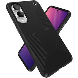 Speck Presidio2 Grip Samsung Galaxy S25 Edge Fodral Hårdplast Skal Stötsäkert - Svart