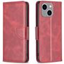 Mobigear Excellent iPhone 15 Plus Wallet case - Red