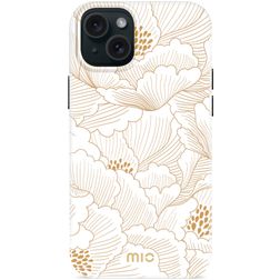MIO iPhone 14 Plus MagSafe Hardcase Back cover - White Roses