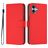 Mobigear Urban Wallet iPhone 16 Plus Knížkové pouzdro Peněženka - Červená