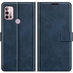 Mobigear Wallet Motorola Moto G30 Wallet case - Blue