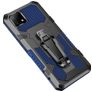 Mobigear Armor Stand Realme C21 Hardcase Back cover Antiurto con supporto - Blu