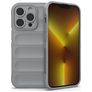 Mobigear Bumpy iPhone 14 Pro TPU flessibile Back cover - Grigio
