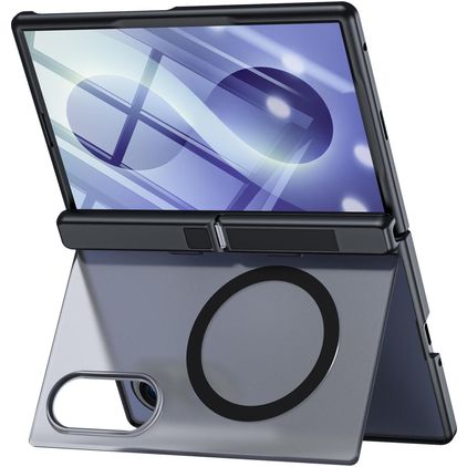 Mobigear Kickstand Samsung Galaxy Z Fold 8 MagSafe Hardcase Back cover Antiurto con supporto - Nero