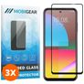 Mobigear Premium HTC Desire 21 Pro Tempered Glass Screen Protector - Case Friendly - Black (3-Pack)