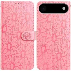 Mobigear Flowers iPhone Air Funda tipo libro Cartera - Rosa