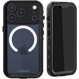 Mobilize Waterproof iPhone 17 Pro Max Vattenavvisande MagSafe Fodral Hårdplast Skal - Svart