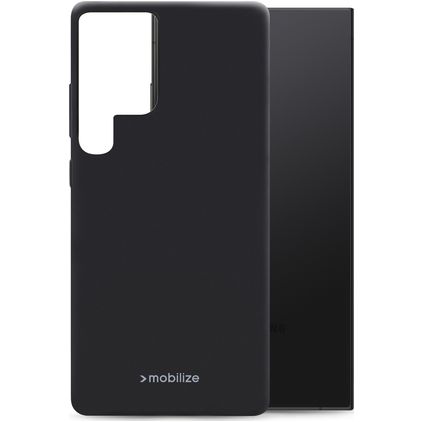 Mobilize Rubber Gelly Samsung Galaxy S24 Ultra Flexible TPU Back cover - Matt Black