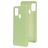 Mobiparts Samsung Galaxy A21s Silicona Carcasa - Pistache Green