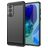 Mobigear Brushed Slim Samsung Galaxy M55 TPU flexível Capa traseira - Preto