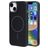 Mobiparts Slim Line iPhone 14 MagSafe Hardcase Etui plecki - Onyx Black