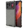 Mobigear Honeycomb Xiaomi Mi 11 Ultra Plástico rígido Capa traseira Antichoque - Preto