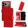 Mobigear Sunflower iPhone 17 Pro Max Wallet case - Red