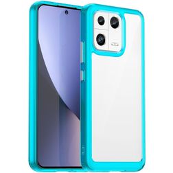 Mobigear Crystal Xiaomi 13 Plástico rígido Capa traseira - Transparente / Turquesa