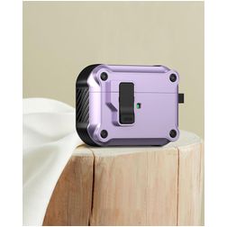 Mobigear Armor Clip Capa rígida para Apple AirPods Pro 3 - Roxo