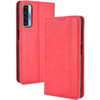Mobigear Sensation TCL 20L Plus Wallet case - Red