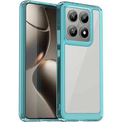 Mobigear Crystal Xiaomi 14T Hard Case Back cover - Blue