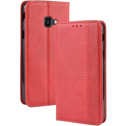 Mobigear Sensation Samsung Galaxy Xcover 4s Plånboksfodral med sedelfack - Röd