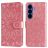 Mobigear Sunflower Samsung Galaxy S26 Funda tipo libro Cartera - Oro rosa