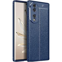 Mobigear Luxury HONOR 70 TPU flexible Carcasa - Azul