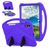 Mobigear AeroArmor Samsung Galaxy Tab S11 Ultra EVA-skum Bagsidecover + Stylus-holder + Stander - Lilla