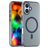 Mobigear Shockproof iPhone 17 MagSafe Funda Plástico rígido Carcasa - Azul oscuro