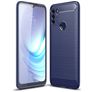 Mobigear Brushed Motorola Moto G50 TPU flexível Capa traseira - Azul