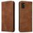 Mobigear Retro Slim Samsung Galaxy S20 Plus Etui z klapką typu portfel - Brązowy