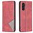 Mobigear Rhombus Slim Samsung Galaxy A56 Pungetui - Rød