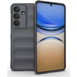 Mobigear Bumpy Samsung Galaxy S26 Plus TPU flexível Capa traseira - Cinzento
