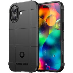 Mobigear Rugged Shield iPhone 17 Flexible TPU Back cover Shockproof - Black