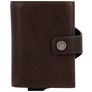 Valenta Card Case Plus Korthållare - 8 kort - Chocolate