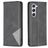 Mobigear Rhombus Slim Samsung Galaxy S25 Pungetui - Sort