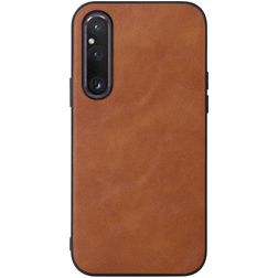 Mobigear Excellent Sony Xperia 1 V Hardcase Back cover - Marrone