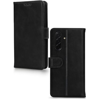 Mobilize Premium Gelly Samsung Galaxy A56 Capa livro Carteira - Preto
