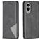 Mobigear Rhombus Slim Samsung Galaxy S25 Edge Plånboksfodral - Svart