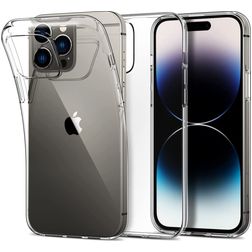 Mobigear Basics Trasparente iPhone 14 Pro Max TPU flessibile Back cover - Trasparente